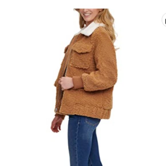 FINAL Levi's Four Pocket All Sherpa Teddy Bomber Jacket ( RUNS BIG ) - Picture 4 of 6